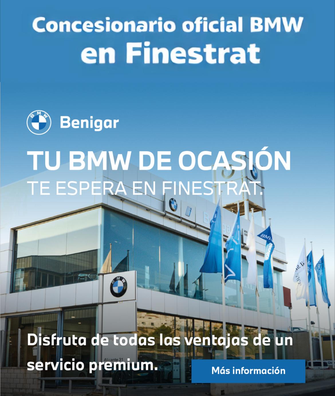 BMW de ocasión en Finestrat: descubre tu coche ideal en Benigar