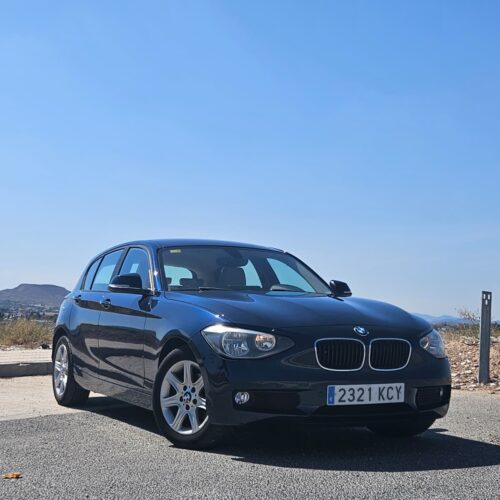 BMW 118d Automático, 2012, 151.000 km certificados, mantenimiento recién hecho