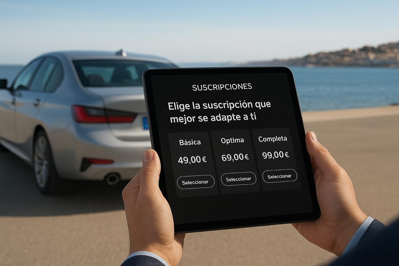 Descubre las nuevas suscripciones de BMW: Básica, Óptima y Completa — el control total de tu experiencia al volante