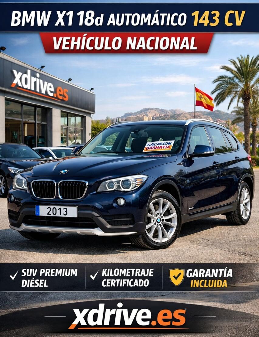 BMW X1 18d Automático 2013 – Vehículo Nacional en Venta con Garantía