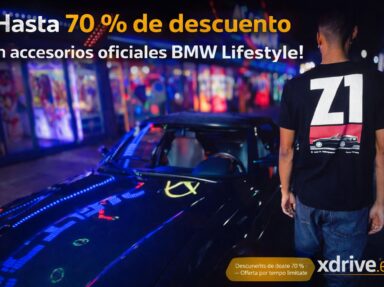 BMW Lifestyle con hasta 70 % de descuento en BMW accesorios oficiales